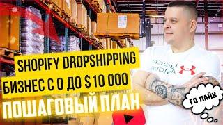 ДРОПШИППИНГ на Shopify | Пошаговая инструкция запуска Shopify dropshipping бизнеса с 0 до $10 000