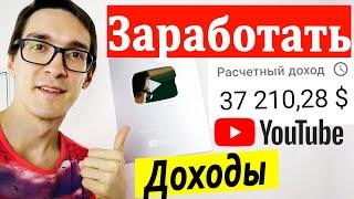 Монетизация YouTube 2020. Как заработать на Ютубе от 2000$ за месяц (делюсь опытом)
